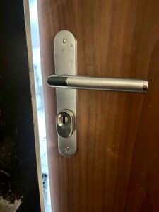 Serrure poignée blindée